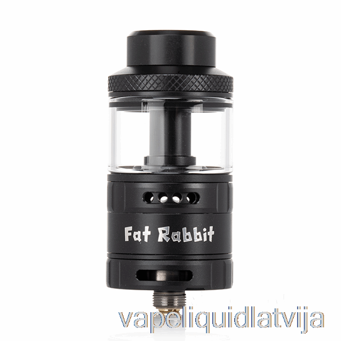 Hellvape Fat Rabbit Solo 25mm Rta Matēts Melns Vape šķidrums